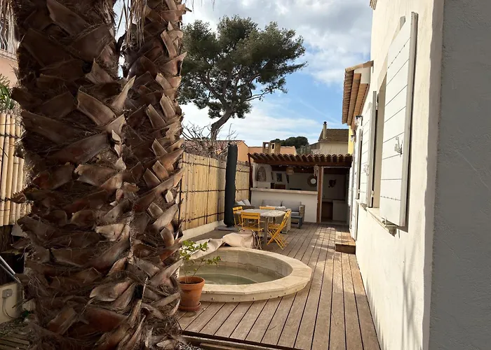 Maison De Bord De ,hyeres, 3 Chambres, Jardin, Calme 度假居