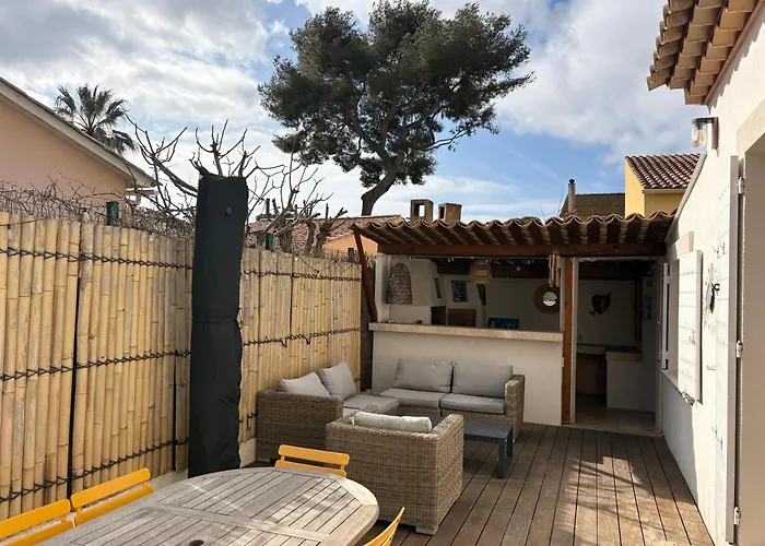 Maison De Bord De ,hyeres, 3 Chambres, Jardin, Calme 度假居